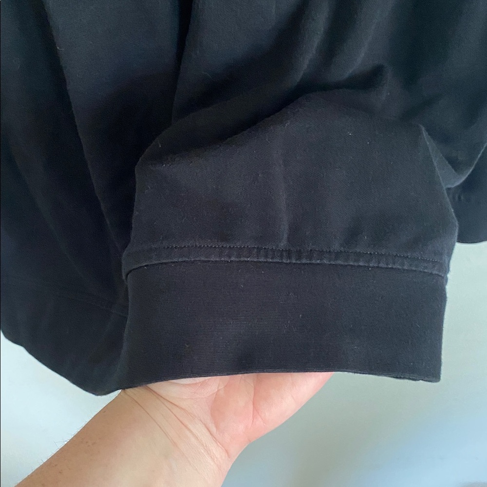Peter Millar Men's Black quarter Zip Sweater Size Large - Picture 4 of 8